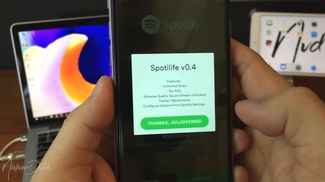 How to get FREE Spotify Premium 6.8.0 NO JAILBREAK! iOS 10 Spotify Hack 2017 смотреть онлайн