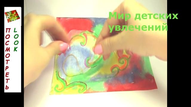 Обложка для тетради / Как украсить тетрадь / Cover for notebook (notepad) смотреть онлайн