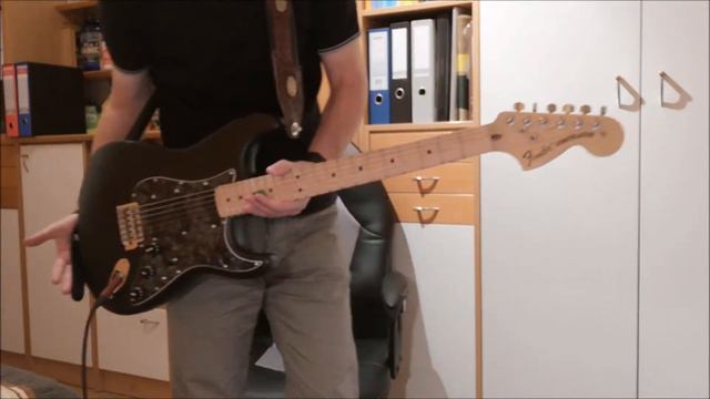 My custom Fender Stratocaster Highway One USA смотреть онлайн