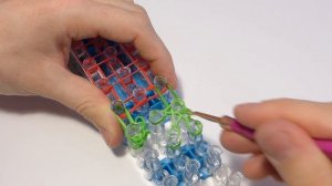 ЛЯГУШКА из резинок Rainbow Loom Bands. Урок 218 | Frog Rainbow Loom