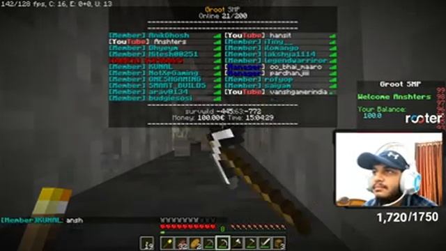 ?MINECRAFT SURVIVAL With SUBSCRIBERS | SMP SERVER 24/7 | JAVA & MCPE | JOIN NOW!! #facecam смотреть онлайн