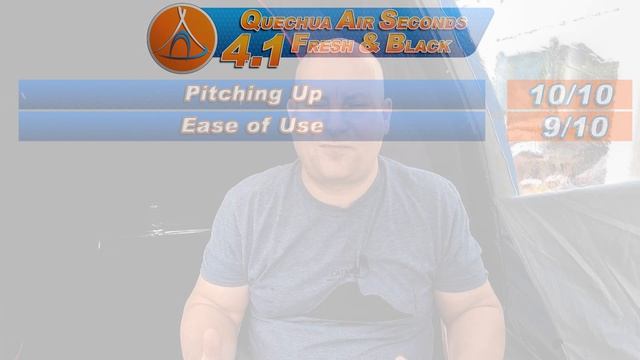 Quechua Air Seconds 4.1 Fresh and Black Review смотреть онлайн