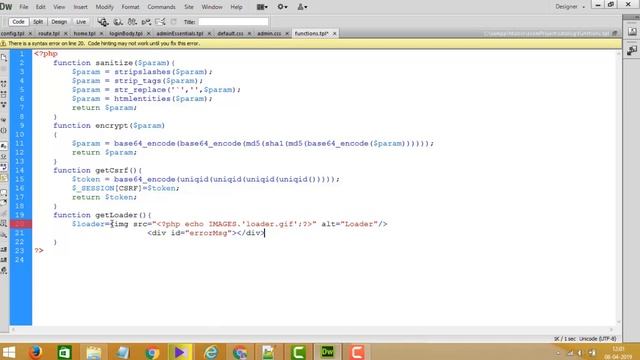E-Commerce website in PHP in urdu | Backend Development | Login | Loader and Error Message- PART 17