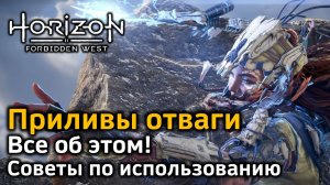 Horizon Forbidden West | Приливы отваги | Общая информация | Советы по использованию