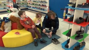VLOG Шоппинг в детском магазине обуви Киддитоп Shopping in children's shoe store