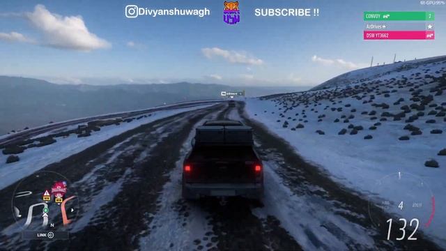 Toyota Land Cruiser Prado AT38 And AT37 Convoy| Winter Offroad| Forza Horizon 5| Hilux Arctic Truck