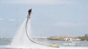 Трюки в тандеме на флайборде