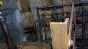 Газовый горн,из шамотного кирпича,своими руками,для заготовок.