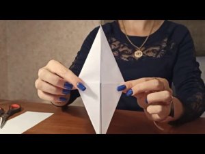 Мастер-класс "Белый журавлик"