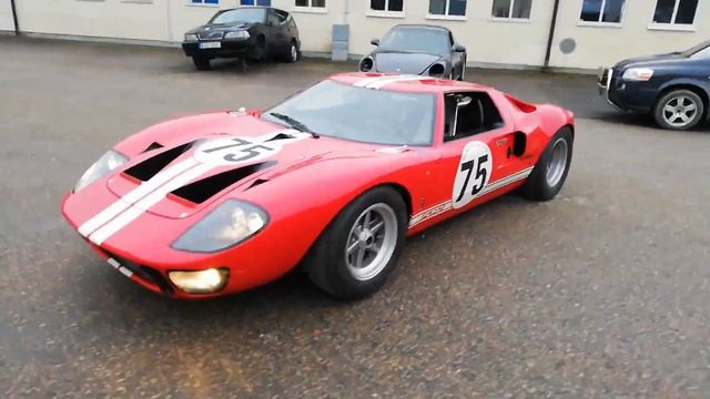 Ford GT40 Replica soon ready for test drive смотреть онлайн