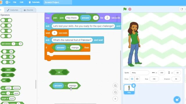 Learn to Make a Quiz Game in Scratch | Beginner's Tutorial in 12 Minutes | Funbuzz by Zainab
