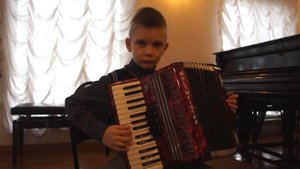 Аккордеон. "Ехал казак за Дунай". 3-й выпуск.  Скоморохов Сергей.