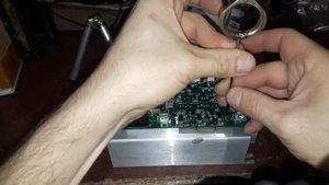 Ремонт частотника NFlixin 9100-1T,дым и резистор.