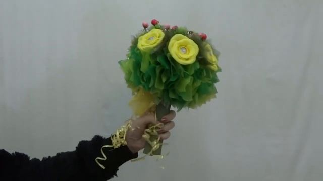 Букет из конфет - "Пушистик". смотреть онлайн