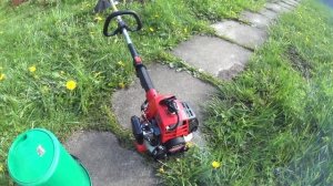 Газонокосилка Shindaiwa F220 триммер, первый пуск после зимы, обзор