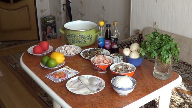 Тайский Суп по мотивам Том Ям. Тайские напевы Средней полосы 