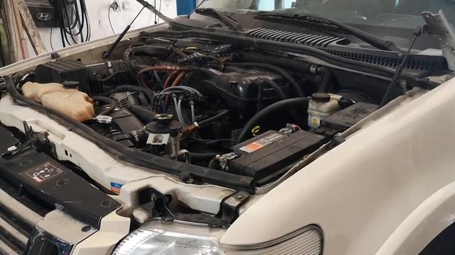 Ford Explorer-4 4.0 замена цепей. Результат. смотреть онлайн