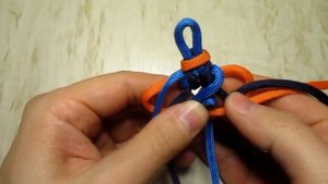 Браслет из паракорда Бесконечный Водопад трёхцветный / Endless Falls 3 color Paracord Bracelet