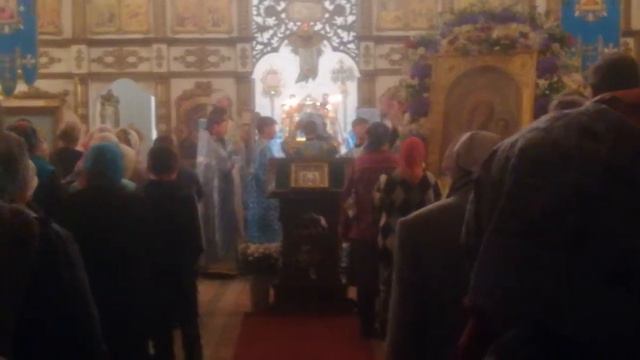 Крестный Ход в Коробейниково 2018. Вторая Литургия в 4.00. Вынос Даров смотреть онлайн