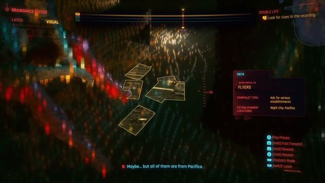 Cyberpunk 2077: Double Life Braindance Made Simple (All Clues in recording) смотреть онлайн