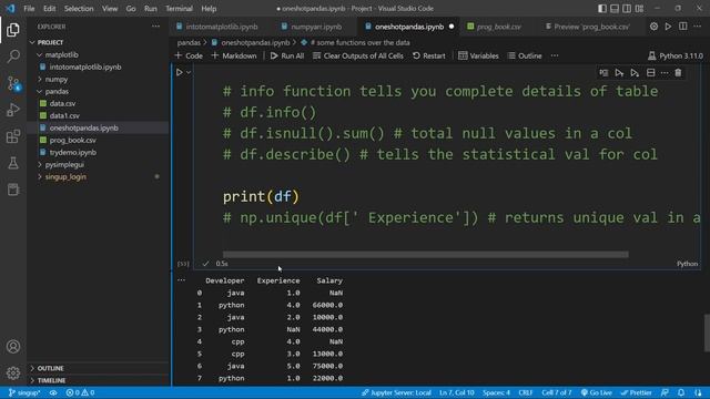 V3 - Python Pandas in one video.