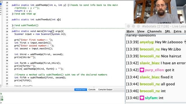 Java 7 method returns смотреть онлайн