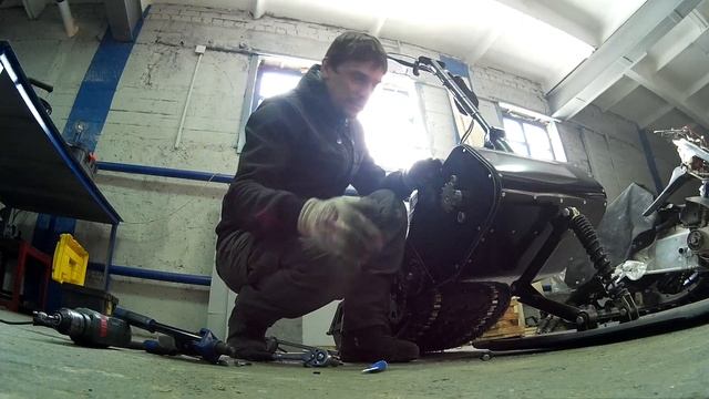 Снегокат финишная сборка смотреть онлайн