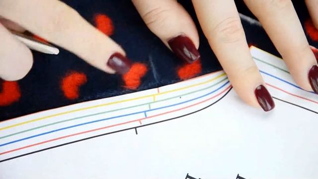 Как сшить кофту из флиса Урок 2.1 раскрой loskutik_elena смотреть онлайн