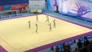 Выступление учениц клуба "Вдохновение"