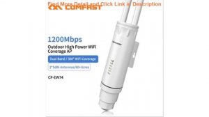 Comfast High Power AC1200 Outdoor Wireless wifi Repeater AP/WIFI Router 1200Mbps Dual Dand 2.4G+5G