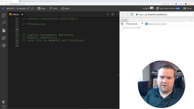 What's New In JavaScript ECMAScript 2021 - What Features Should You Know?! смотреть онлайн