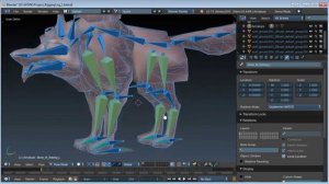 Риггинг четвероногого персонажа для Dota 2 (2-я часть)