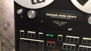 Катушечный магнитофон Олимп мпк 004 С