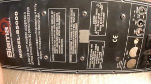 Ремонт активных BehringerB300 & Biema B5000. Repair of active speakers BehringerB300 & Biema B5000.