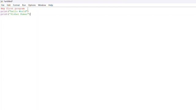 Working with Python| Chapter 6 Getting Started with Python| Class 11 Python|
