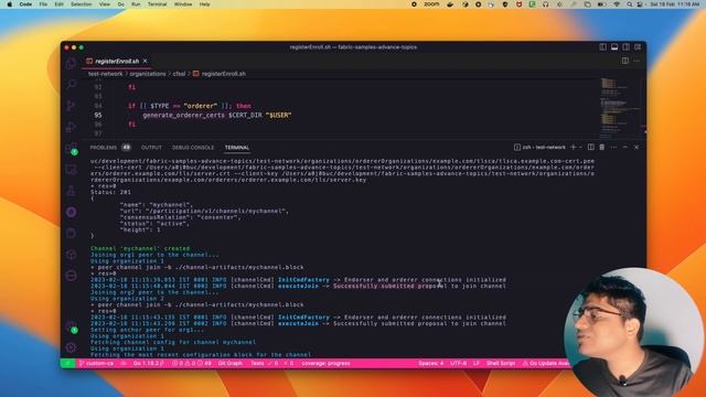 Pluggable Certificate Authority Hyperledger Fabric | Using Cloudflare SSL for HLF | ADITYA JOSHI | смотреть онлайн