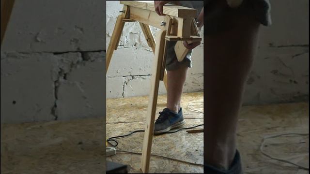 Делаем складной козел на UpCNC (часть 2)