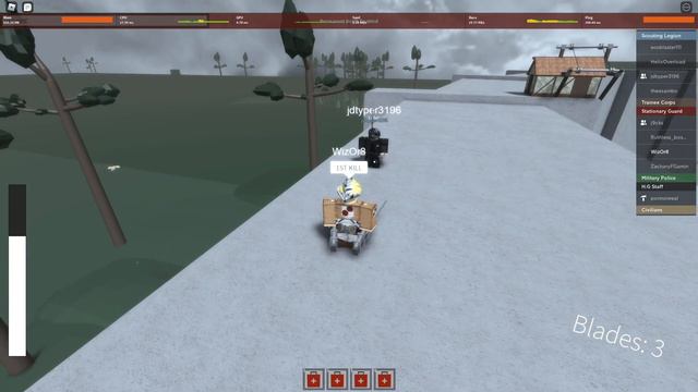 Haha funny die | AOT:HG| PD| ROBLOX смотреть онлайн