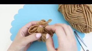 Мастер класс по изготовлению «Собачки» из мотка ниток  Часть 2