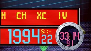 BCG 4,000 Seconds Countdown (Roman Numerals with fraction 24 divisor) Remix Mario Power Tennis Stat