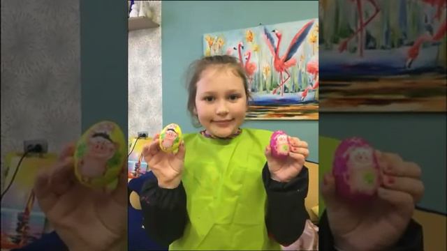 художественная студия инклюзивного обучения Диво-Птаха Николаев поздравляет с Свелой Пасхой 2021