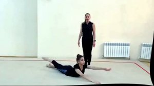 Упражнения для равновесия и поворота Кольцо с помощью  Екатерина Пирожкова 04 07 210