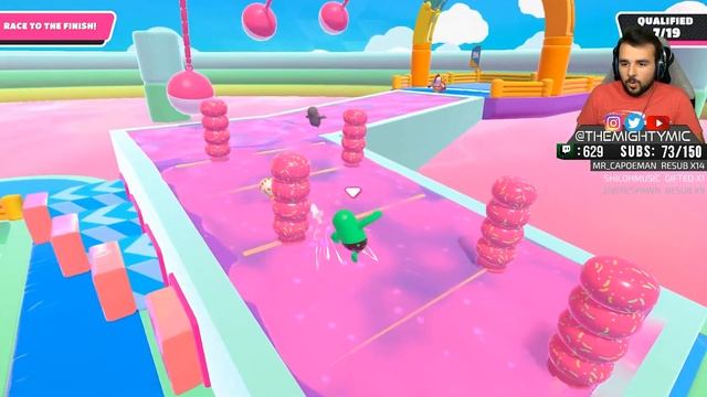 Falling From Grace - Fall Guys Ultimate Knockout Gameplay смотреть онлайн