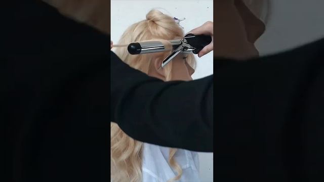 Мальвинка из небрежных локонов|Curl|Waves|Hairstyle