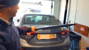 Покраска, установка спойлера. (Декабрь 2019)