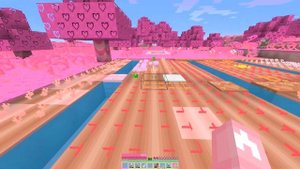 МАЙНКРАФТ, НО ВСЕ РОЗОВОЕ | Minecraft Леолев Vanilin | 2 часть