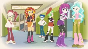 Клип девушки эквестрии//сансет шиммер//новый мир