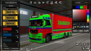 Claim Your FREE Gift Now! MAN TGX 2020 Multicolor Skin Pack for SCS & Rigid Tandem trailer by kast