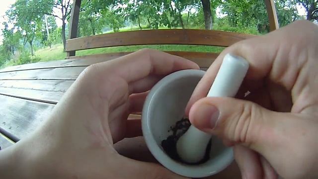 Получение огня без спичек в домашних условиях! Глицерин + марганцовка! Химия. смотреть онлайн