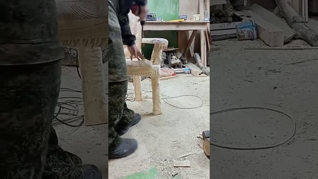 ТАКОГО ВЫ ЕЩЁ НЕ ВИДЕЛИ... Трон из дерева смотреть онлайн